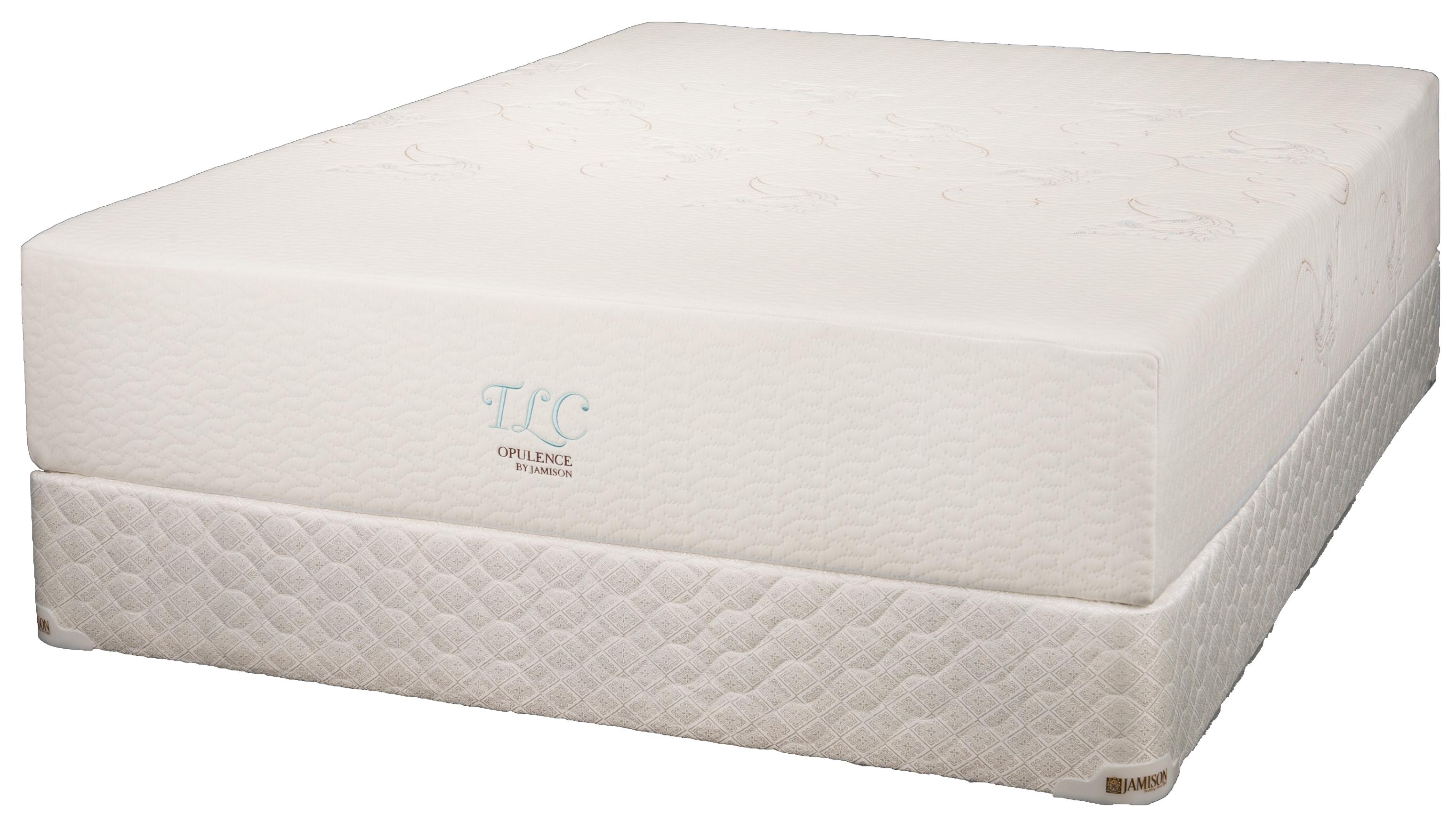 TLC Opulence Queen Latex Mattress by Jamison Bedding Buy Locally